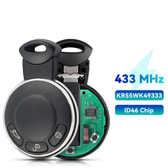 10 buah/kotak BMW Mini Cooper 31/433mhz (dapat chagne frekuensi)ID46 Chip