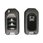 10 buah/kotak New Honda 2 Buttons Modified Folding Remote Key shell
