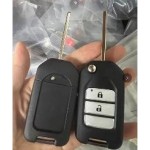 10 buah/kotak New Honda 2 Buttons Modified Folding Remote Key shell