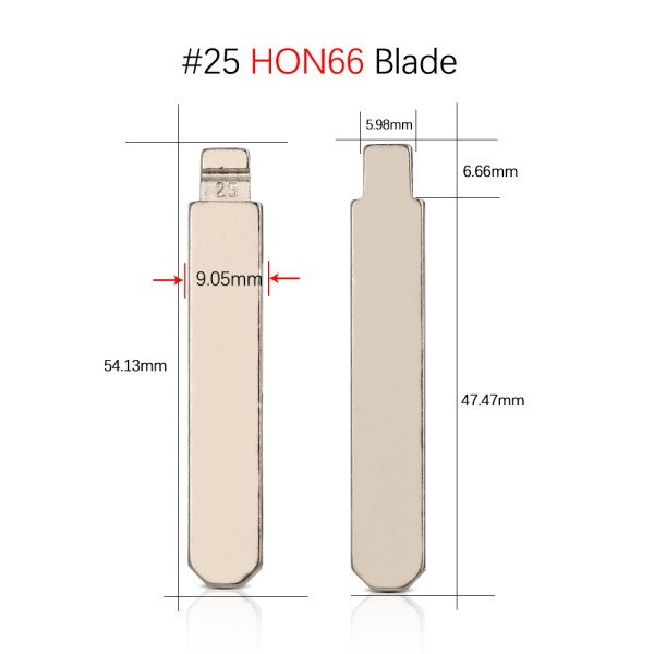 10 buah/kotak #25 HON66