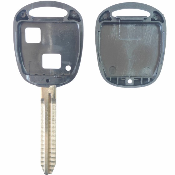 10 buah/kotak Toyota 2 Buttons TOY43 Blade(With logo)