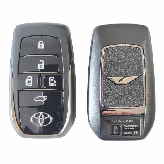 10 buah/kotak TOY 5 buttons smart keys case