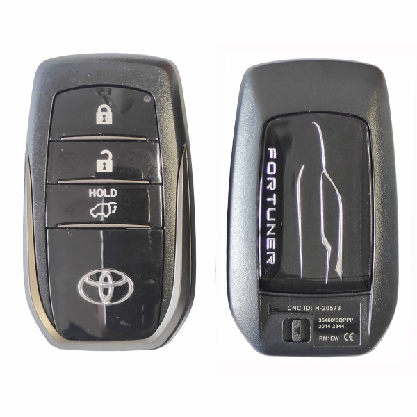 5 buah/kotak TOYOTA 3 Buttons Fortuner Smart Key 433mhz FCC ID BM1EK