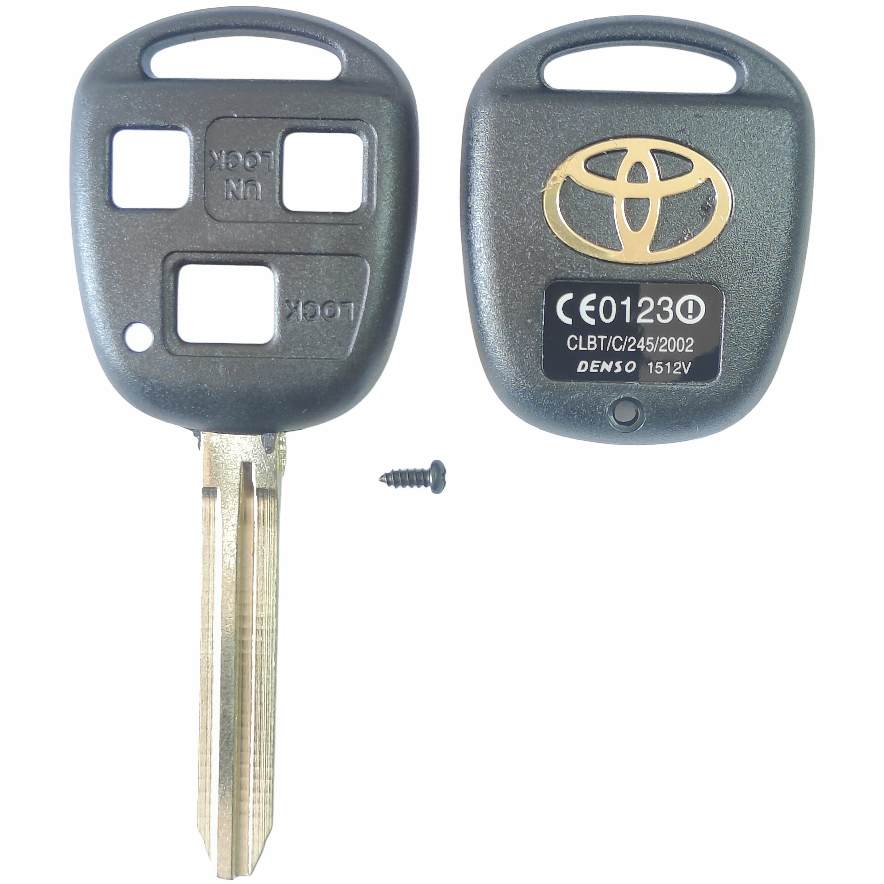 Toyota 3 Buttons TOY43 Blade