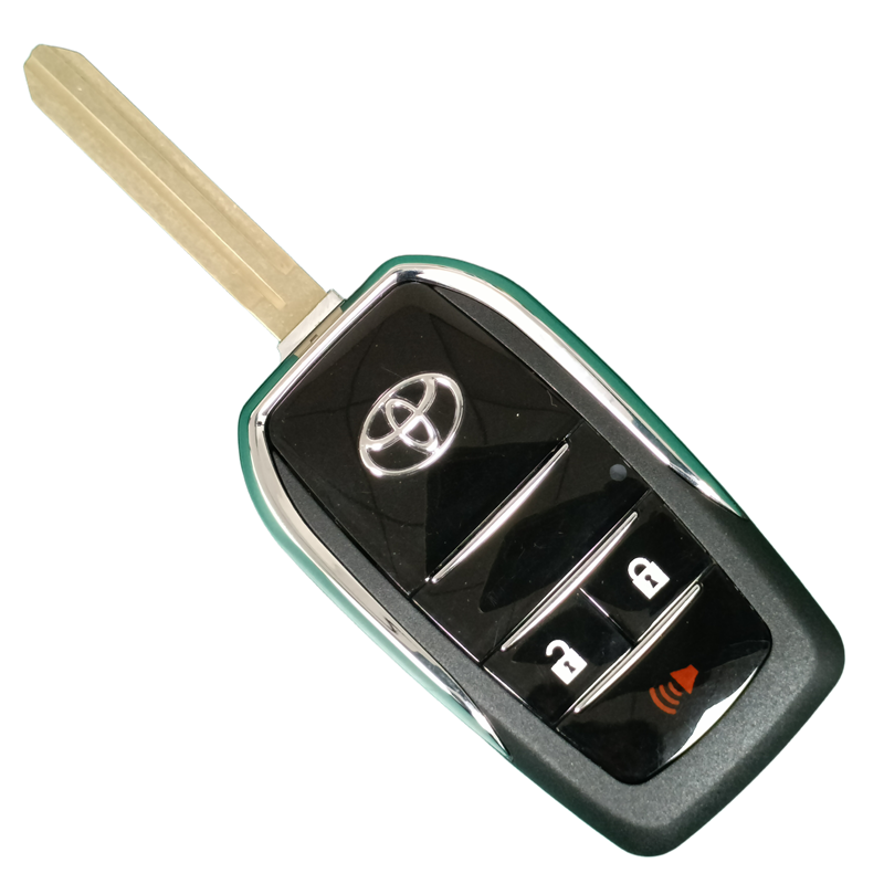 Toyota 2+1 Button Flip Shell