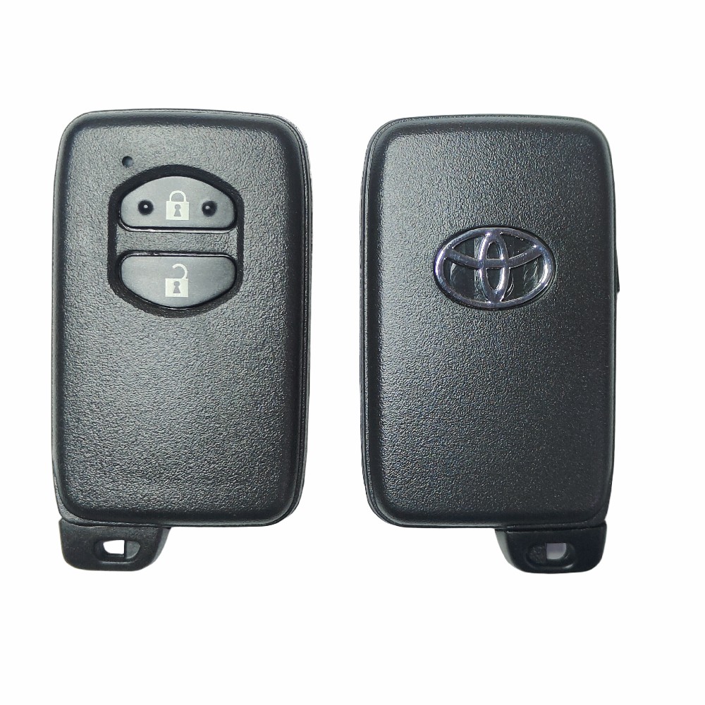 Toyota Smart Key Cover 2 Buttons Black