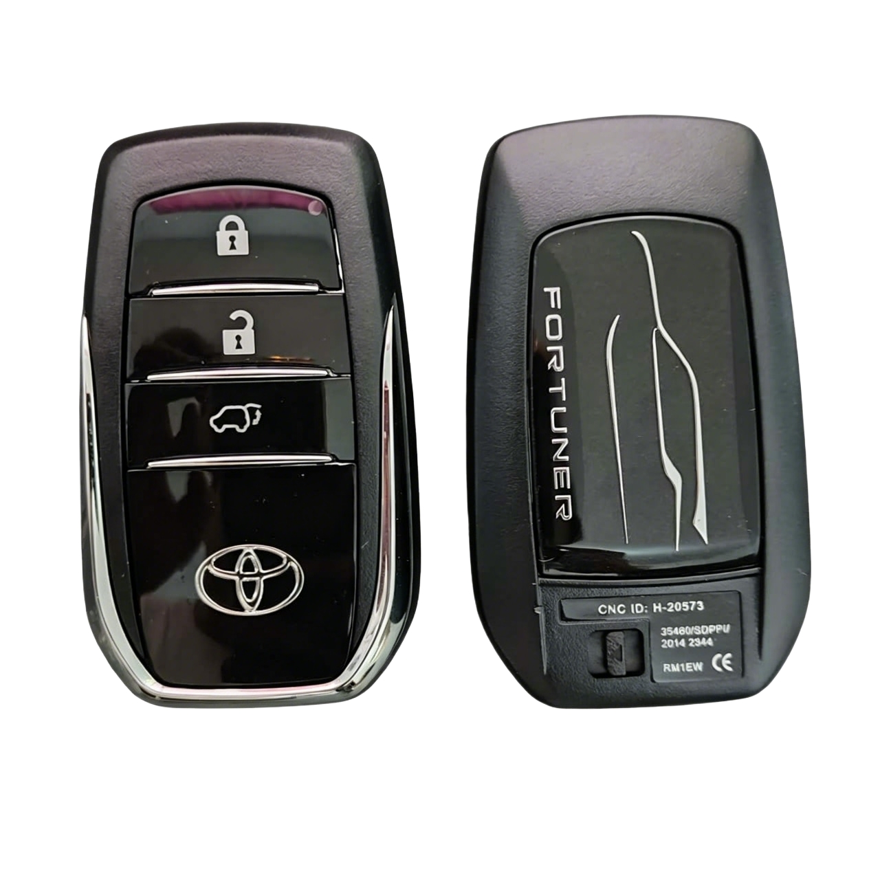 TOYOTA 3 Buttons Fortuner Smart Key 433mhz FCC ID BM1EK