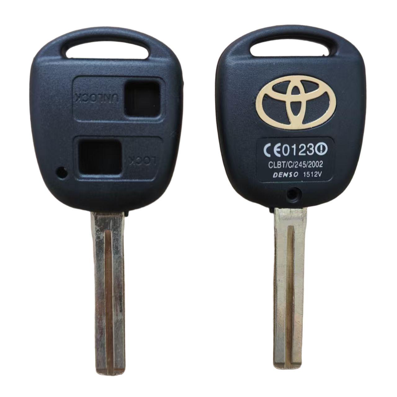 10 buah/kotak Toyota 2 Buttons TOY48 Blade