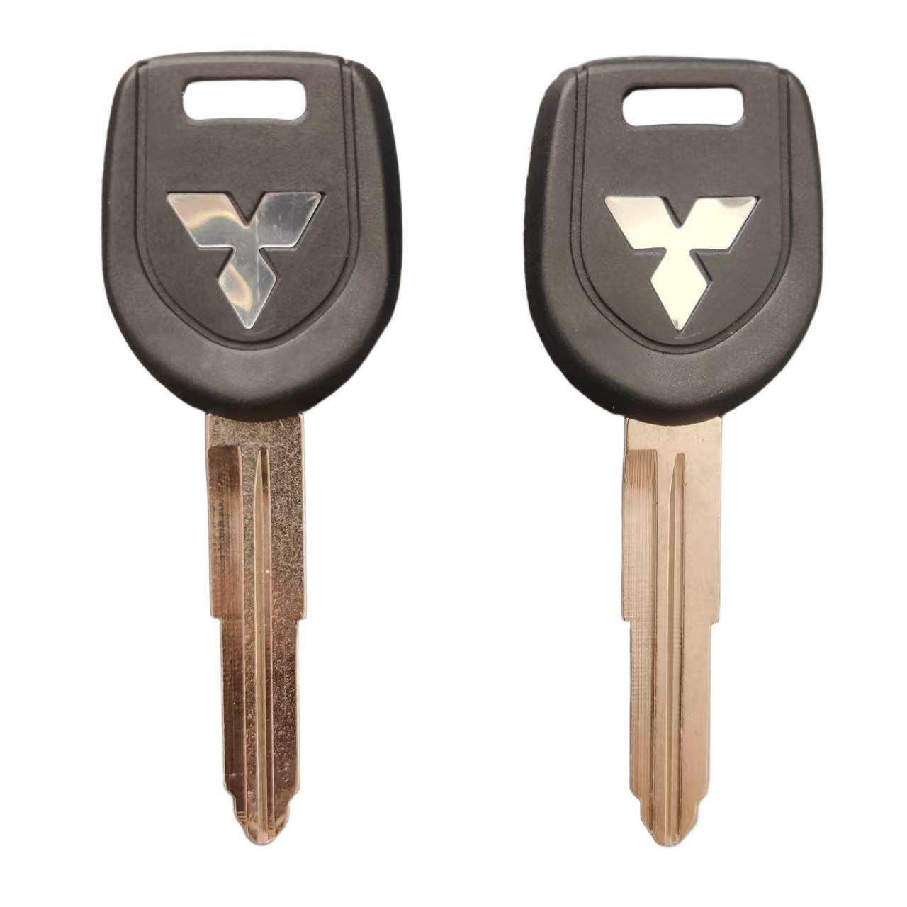 25 buah/kotak  Mitsubishi Transponder key shell Right Blade